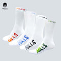 MILLS Quarter Sports Socks White